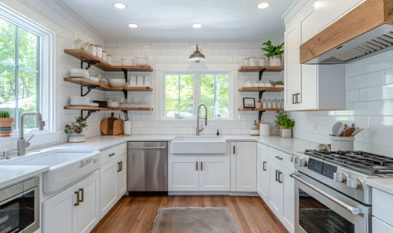 Elegant modern kitchen